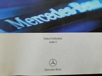 manuel utilisation mercedes classe b