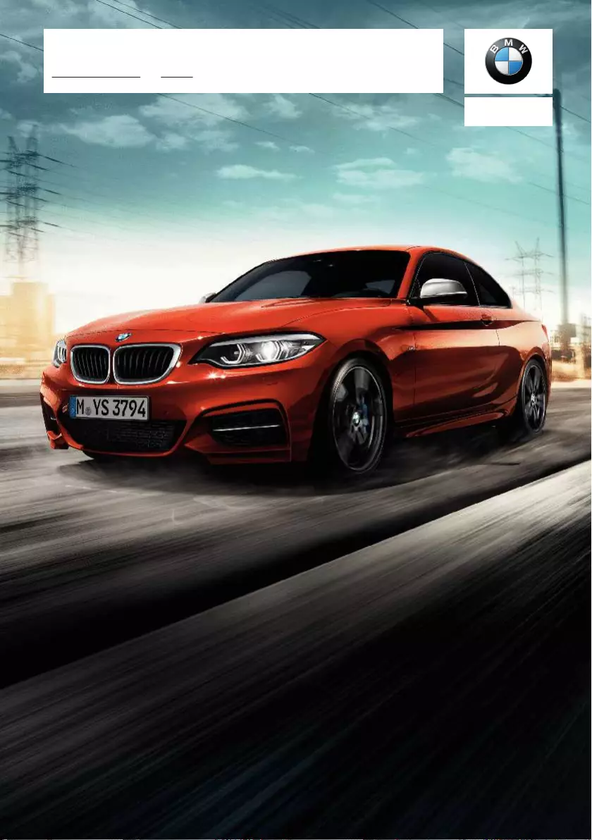 manuel dutilisation bmw serie 2 en français