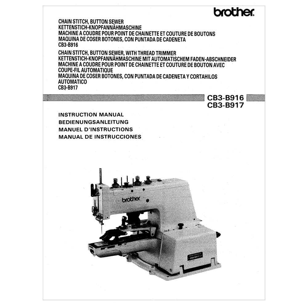 manuel dutilisation machine à coudre brother
