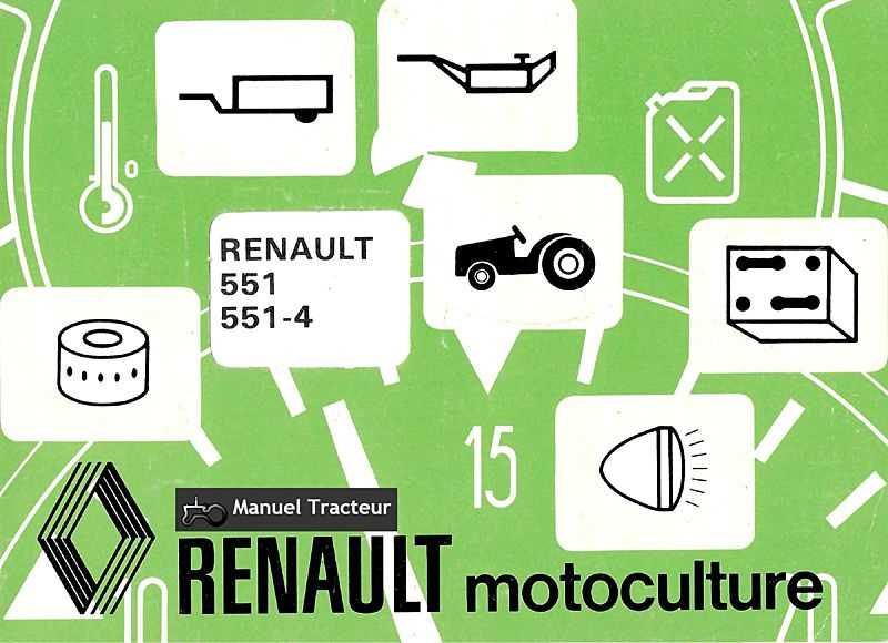 manuel utilisation tracteur renault 651