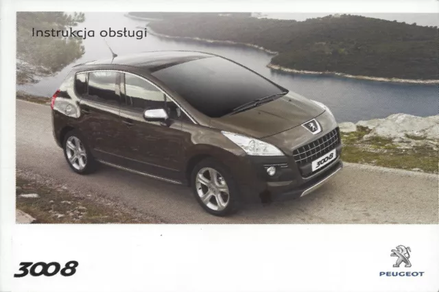 manuel utilisation peugeot 3008