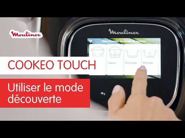utilisation cookeo en manuel