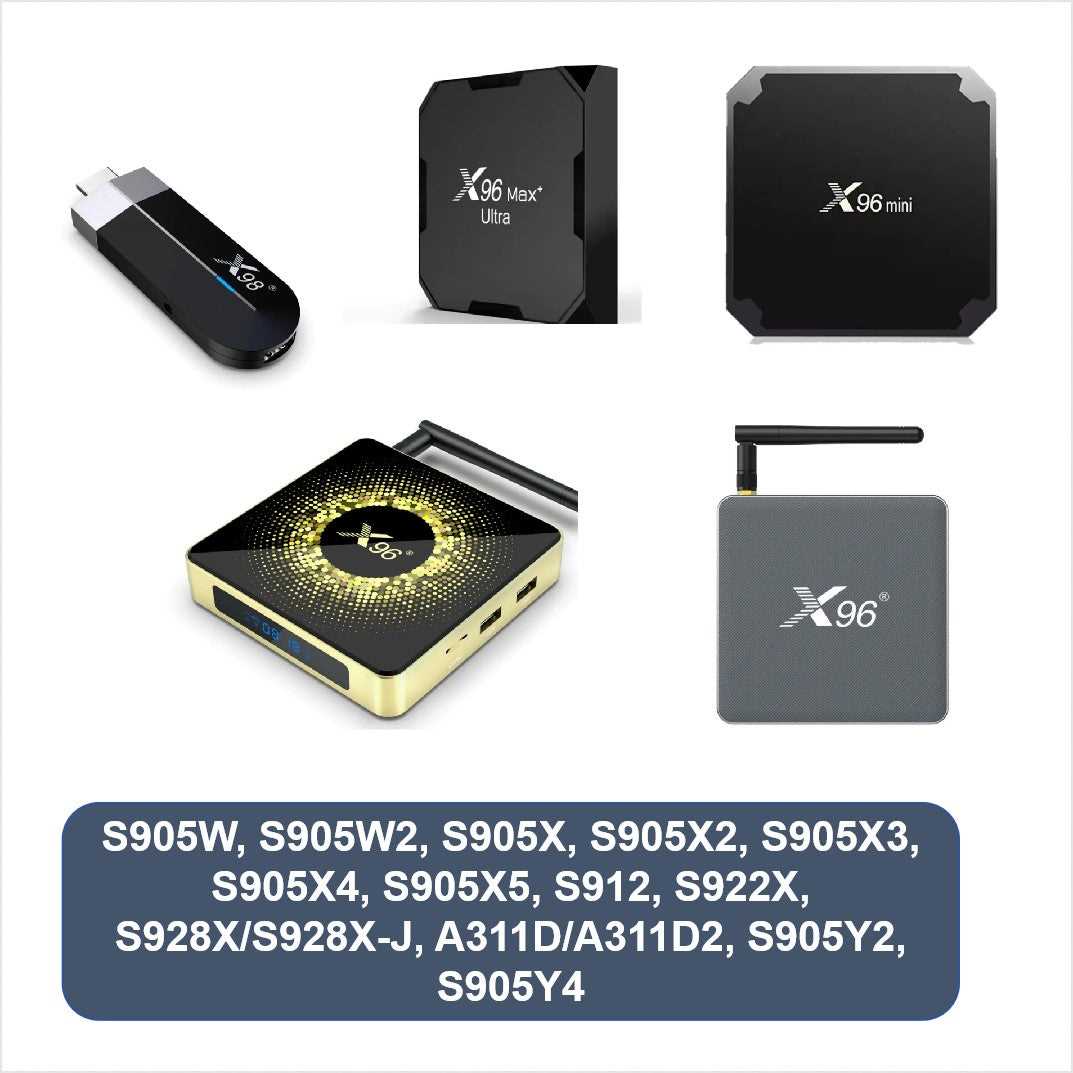 manuel dutilisation x96 mini